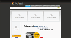 Desktop Screenshot of pcprofi.sk